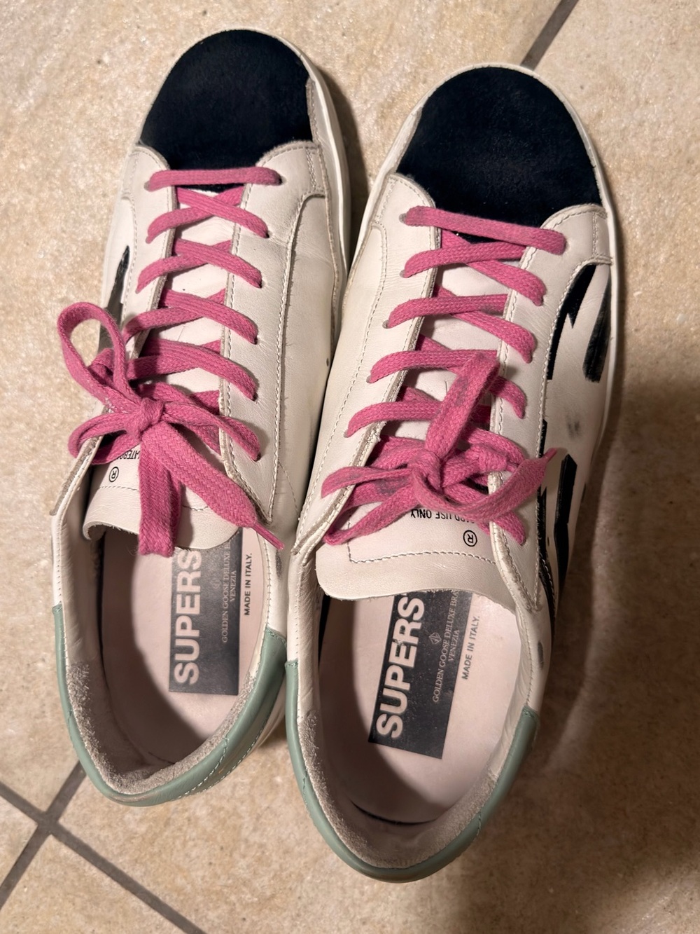 Golden Goose Super-Star sneakers - PRIVATE EDT Size 40, great condition - Picture 2 of 10